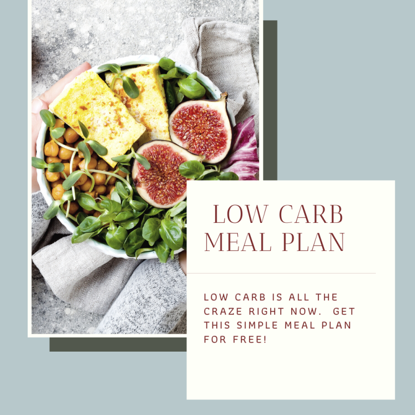 low carb meal plan